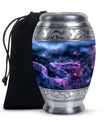 Mystic Blue Snake Cremation Urns For Human Ashes - Funeral Urns For Ashes