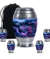 Mystic Blue Snake Cremation Urns For Human Ashes - Funeral Urns For Ashes