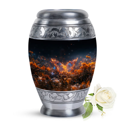 Personalized Butterfly Cremation Urn for Mom - 10-inch, 200 cu in - Yatskia