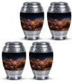 Sparkling Fiery Butterfly Urns for Mom - Large Butterfly Cremation Urns