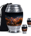 Sparkling Fiery Butterfly Urns for Mom - Large Butterfly Cremation Urns