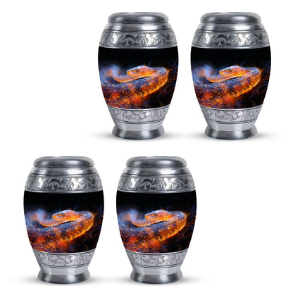 Personalized Snake Cremation Urn for Adult - 10-inch, 200 cu in - Yatskia