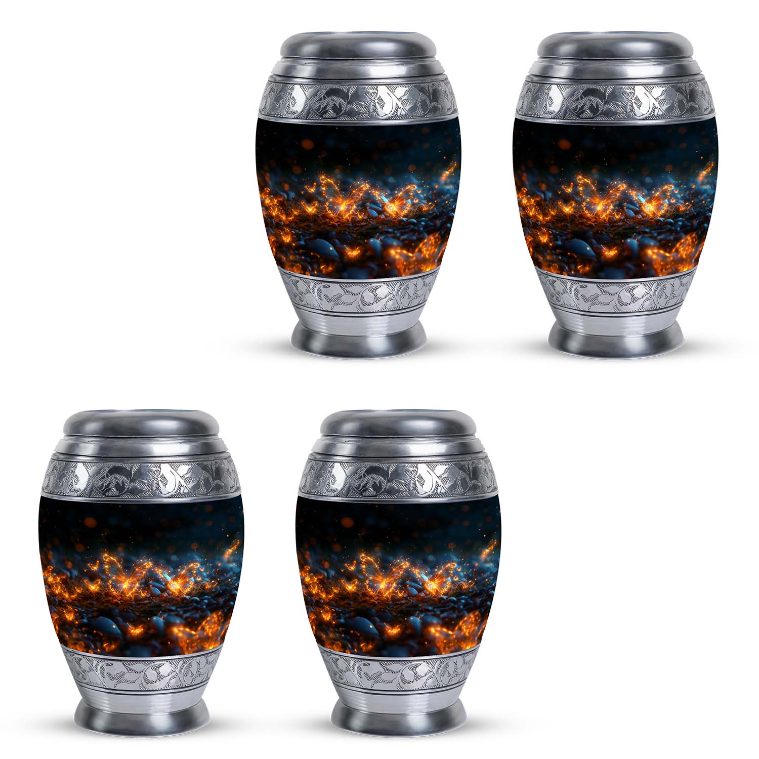 Beautiful Butterfly Funeral Urns For Adult - Cremation Urns For Human