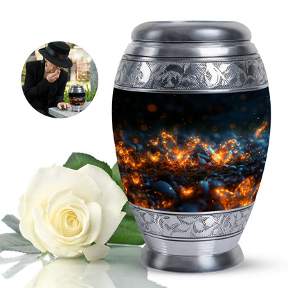 Personalized Butterfly Cremation Urn for Adult - 10-inch, 200 cu in - Yatskia