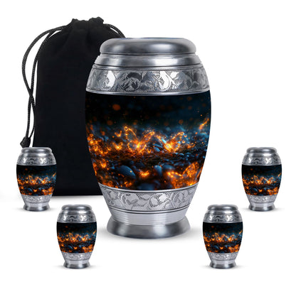 Personalized Butterfly Cremation Urn for Adult - 10-inch, 200 cu in - Yatskia