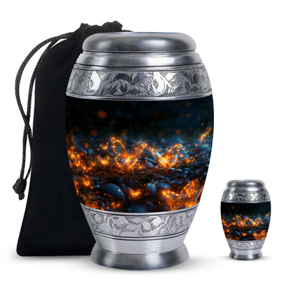 Personalized Butterfly Cremation Urn for Adult - 10-inch, 200 cu in - Yatskia