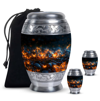 Personalized Butterfly Cremation Urn for Adult - 10-inch, 200 cu in - Yatskia