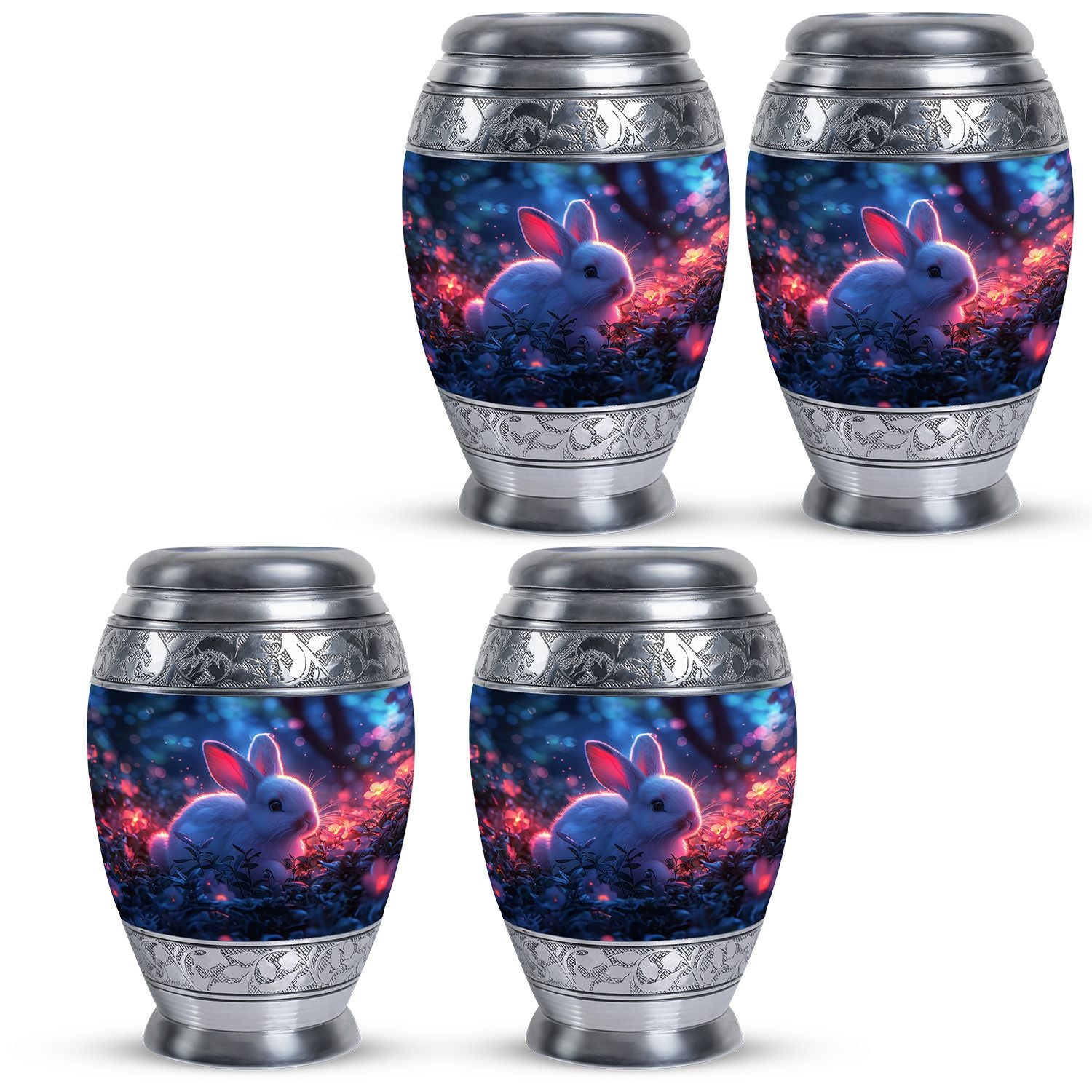 Beautiful Bunny Cremation Urn - Unique Decorative Design for Pet Urns