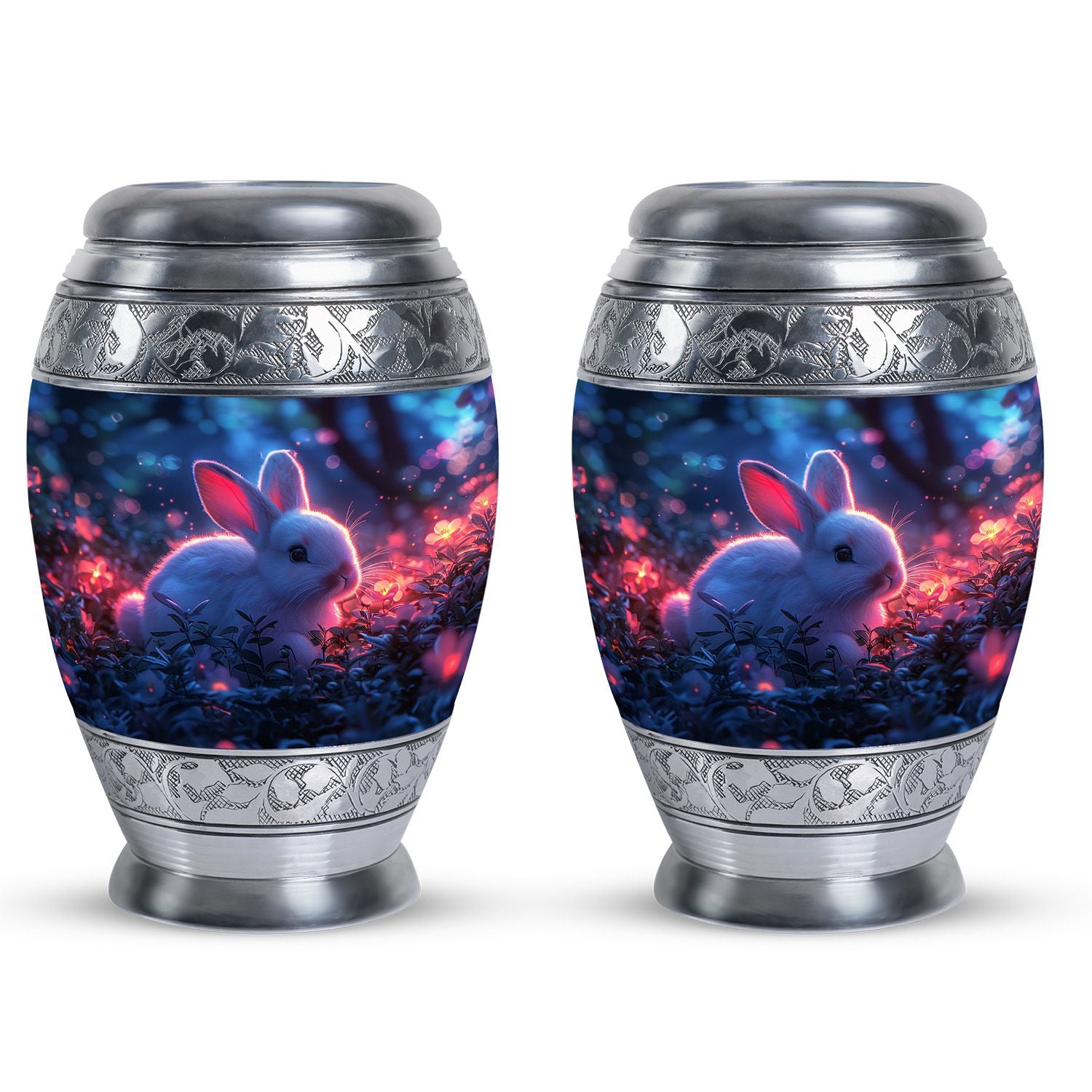 Beautiful Bunny Cremation Urn - Unique Decorative Design for Pet Urns