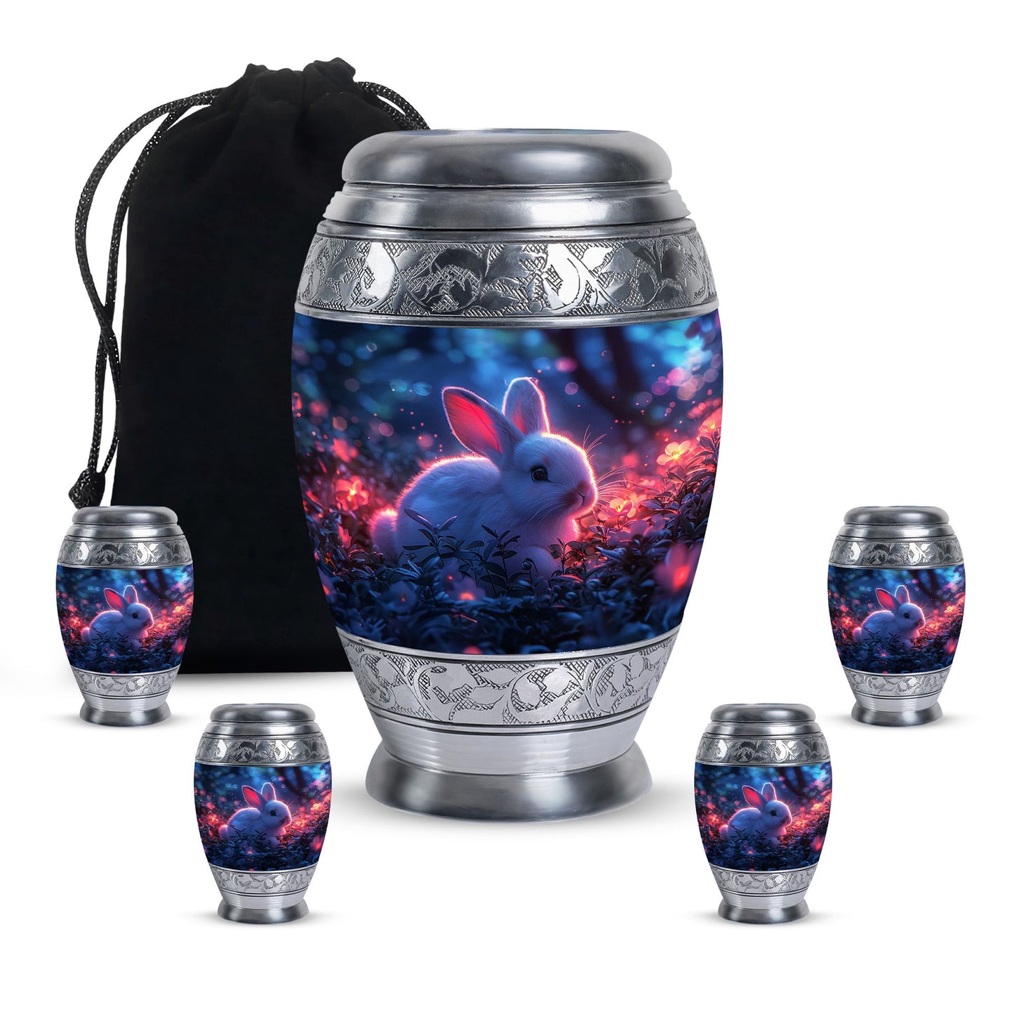Personalized Pet Cremation Urn for Pet Ashes - 10-inch, 200 cu in - Yatskia