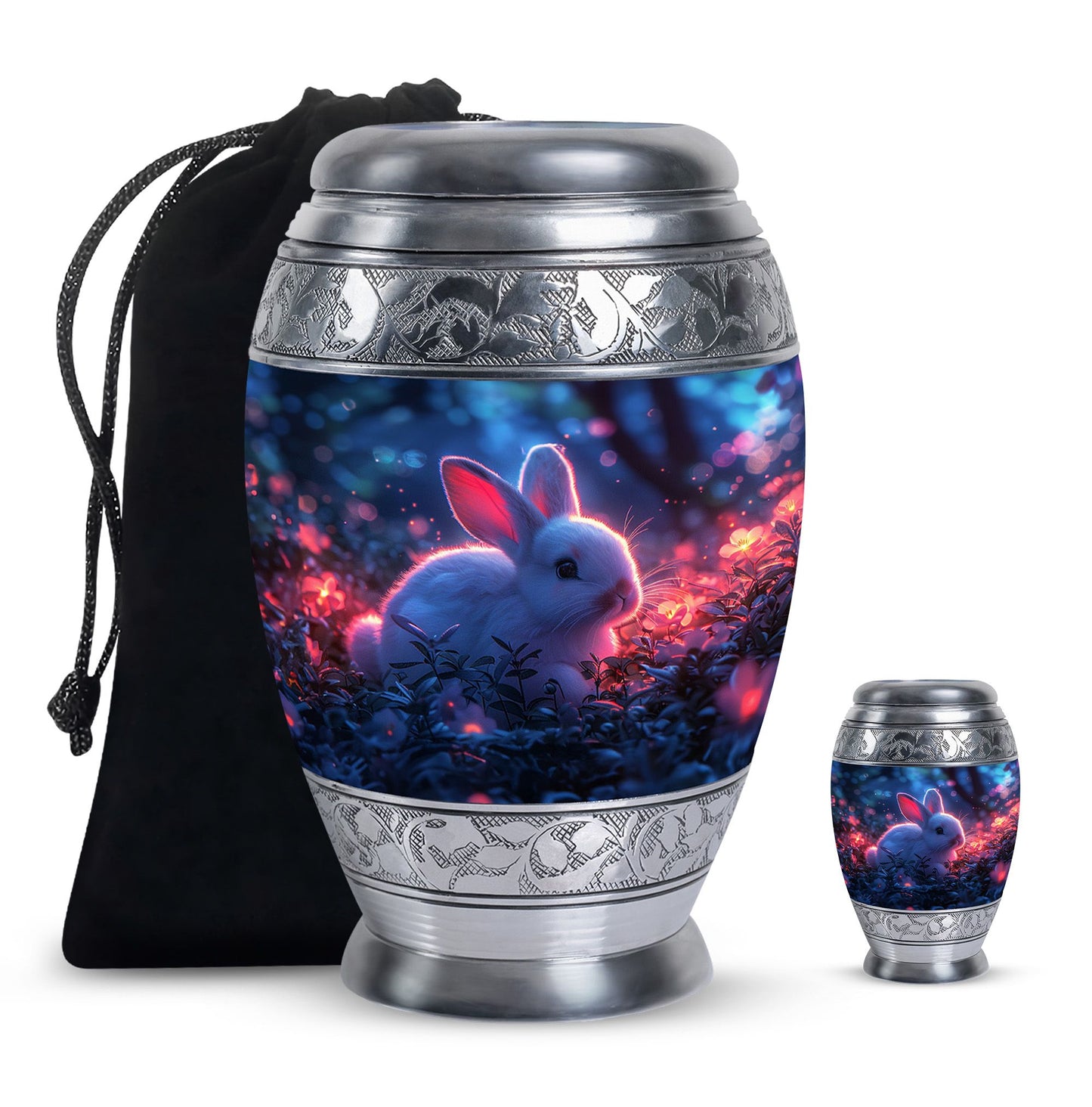 Personalized Pet Cremation Urn for Pet Ashes - 10-inch, 200 cu in - Yatskia