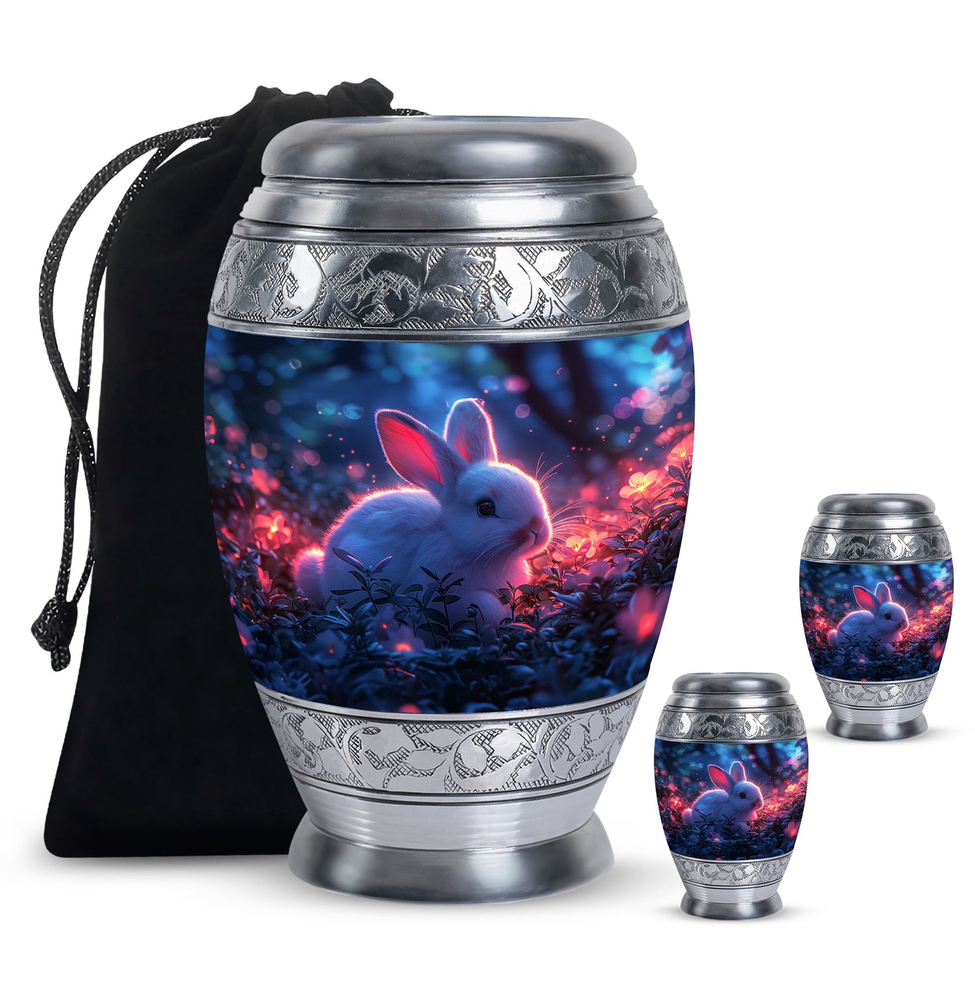 Beautiful Bunny Cremation Urn - Unique Decorative Design for Pet Urns