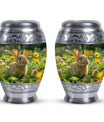 Bunny Rabbit Memorial Urn - Beautifully Designed Keepsake Urns For Pet