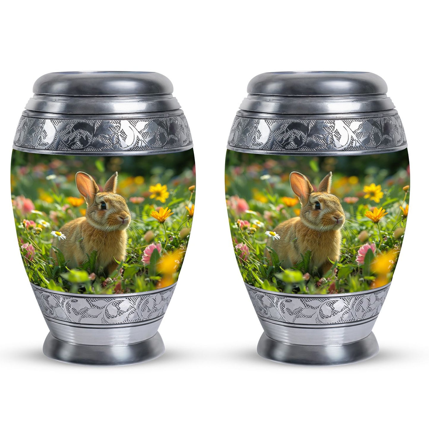 Personalized Pet Keepsake Urn for Pet Ashes - 10-inch, 200 cu in - Yatskia