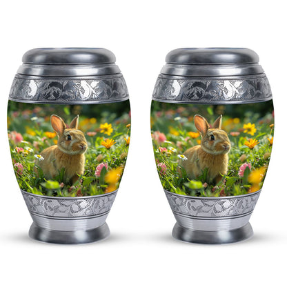 Personalized Pet Keepsake Urn for Pet Ashes - 10-inch, 200 cu in - Yatskia