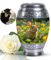 Bunny Rabbit Memorial Urn - Beautifully Designed Keepsake Urns For Pet
