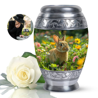 Personalized Pet Keepsake Urn for Pet Ashes - 10-inch, 200 cu in - Yatskia