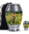 Bunny Rabbit Memorial Urn - Beautifully Designed Keepsake Urns For Pet