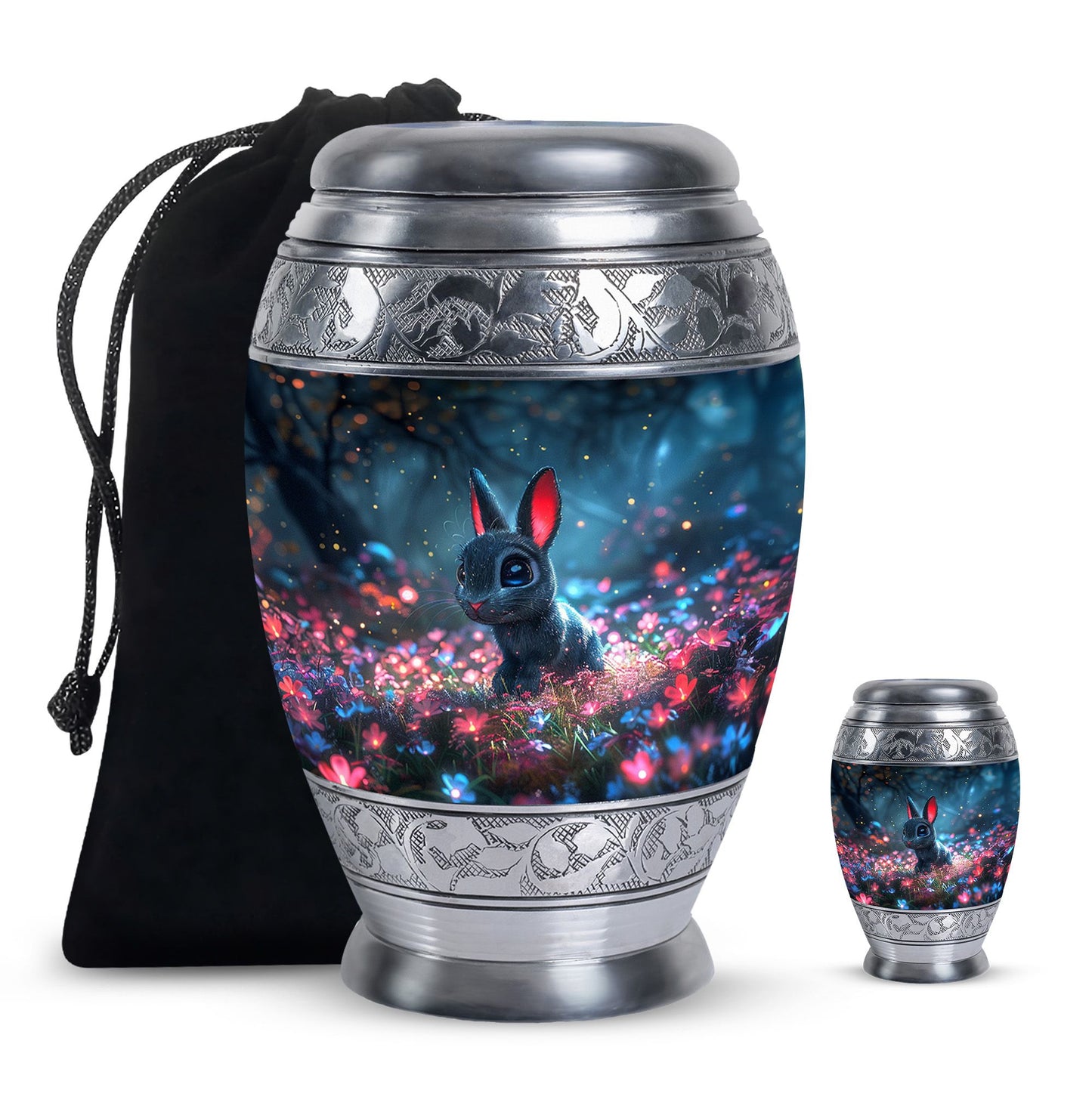 Personalized Pet Cremation Urn for Pet Ashes - 10-inch, 200 cu in - Yatskia