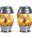 Golden Bunny Cremation Urns For Human Ashes For Mom and Dad