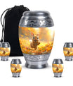 Golden Bunny Cremation Urns For Human Ashes For Mom and Dad