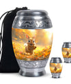 Golden Bunny Cremation Urns For Human Ashes For Mom and Dad