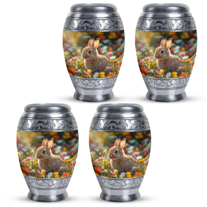 Personalized Rabbit Cremation Urn for Pet Ashes - 10-inch, 200 cu in - Yatskia