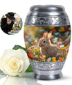 Bunny Engravable Urns For Human Ashes - Rabbit Large Cremation Urns