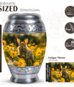 Bunny Rabbit Urn For Cremation - Rabbit Funeral Large Urns For Ashes