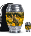 Bunny Rabbit Urn For Cremation - Rabbit Funeral Large Urns For Ashes