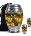 Bunny Rabbit Urn For Cremation - Rabbit Funeral Large Urns For Ashes
