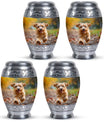 terrier Frolic Dog Memorial Urn - Dog Urns Funeral Large Cremation Urns