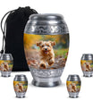 terrier Frolic Dog Memorial Urn - Dog Urns Funeral Large Cremation Urns