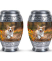 Corgi Puppy Cremation Urn For Ashes - Unique Pet Urns For Dogs