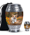 Corgi Puppy Cremation Urn For Ashes - Unique Pet Urns For Dogs