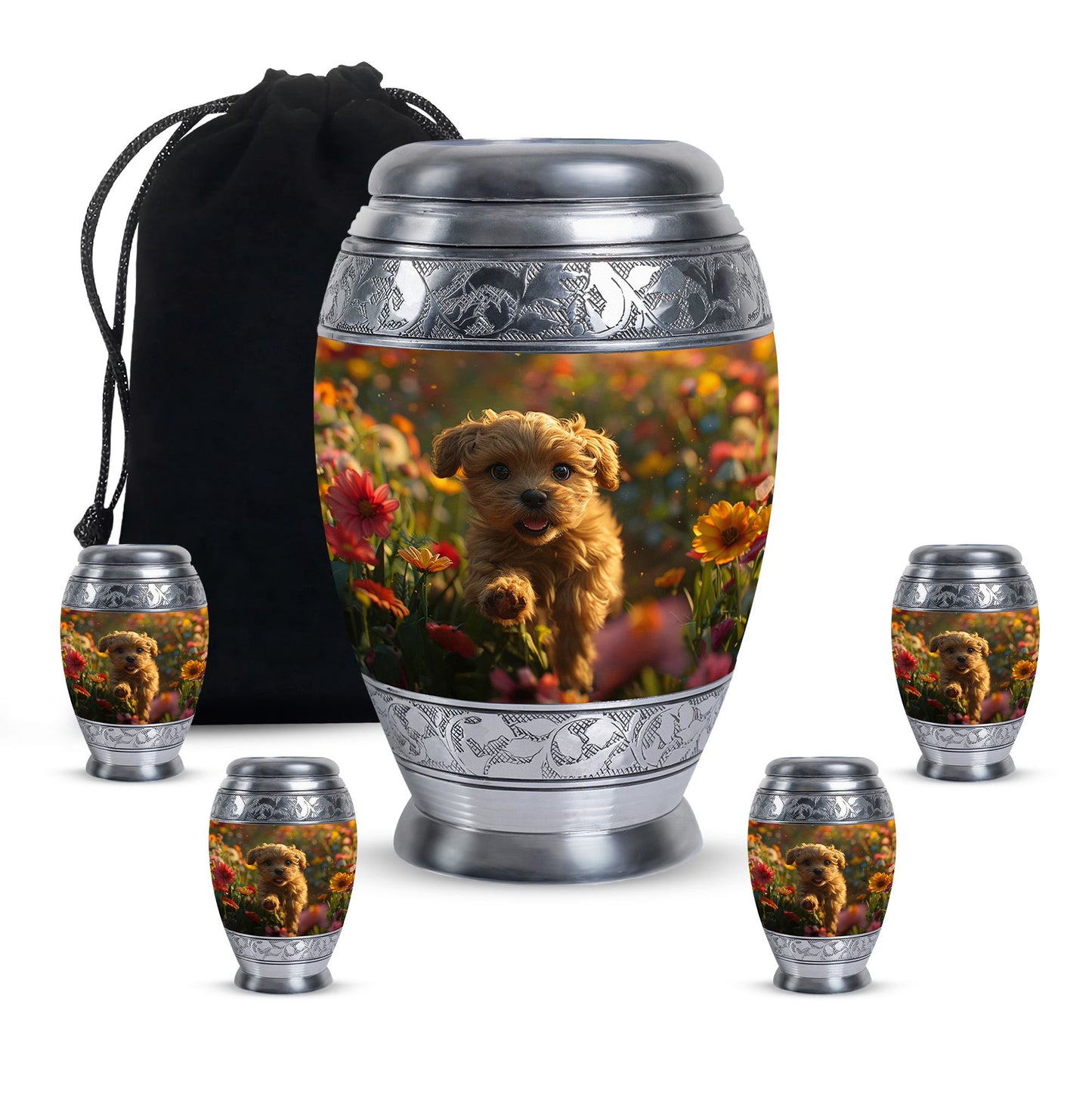 Personalized Dog Memorial Urn for Pet Ashes - Yatskia