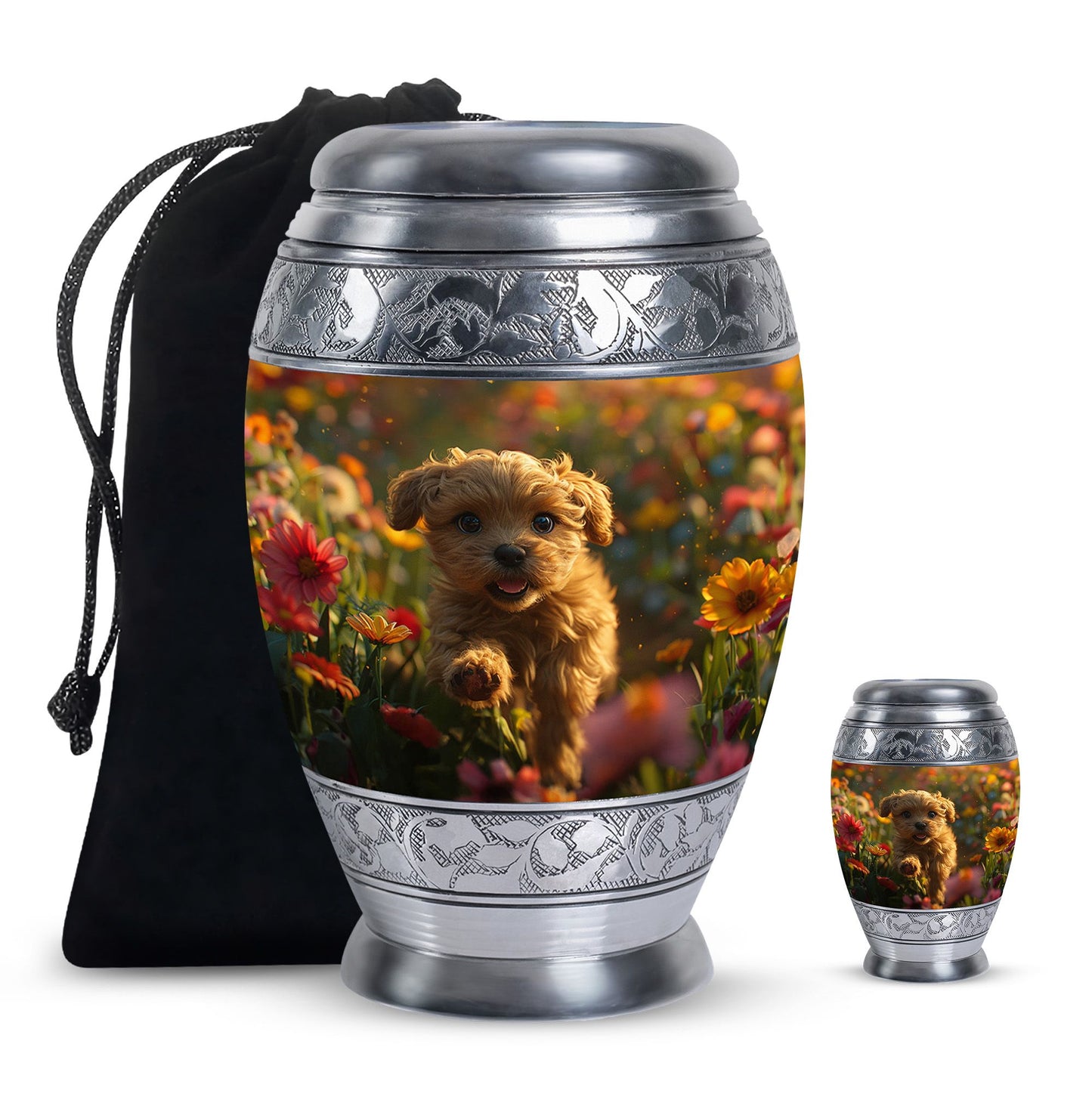 Personalized Dog Memorial Urn for Pet Ashes - Yatskia