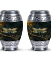 Amber Dragonfly Ashes Urn For Women - Large & keepsake Urns For Female