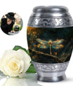 Amber Dragonfly Ashes Urn For Women - Large & keepsake Urns For Female