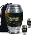 Amber Dragonfly Ashes Urn For Women - Large & keepsake Urns For Female