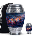 Stellar Dragonfly Large Cremation Urn - Cosmic Insect Memorial Urn