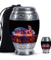 Cosmic Bunny Rabbit Memorial Urn - Funeral Cremation Urn For Ashes