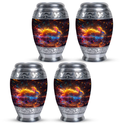 Personalized Rabbit Cremation Urn for Pet Ashes - 10-inch, 200 cu in - Yatskia