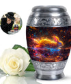 Fiery Rabbit Cremation Ashes Urn - Glowing Bunny Cremation Urns For Sale
