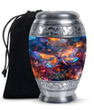 Cosmic Dragonfly Urn Memorial - Dragonfly Ashes Keepsake & Large Urn
