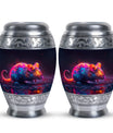 Colorful Whispering Rodent Urn - Mouse Memorial Keepsake Urns