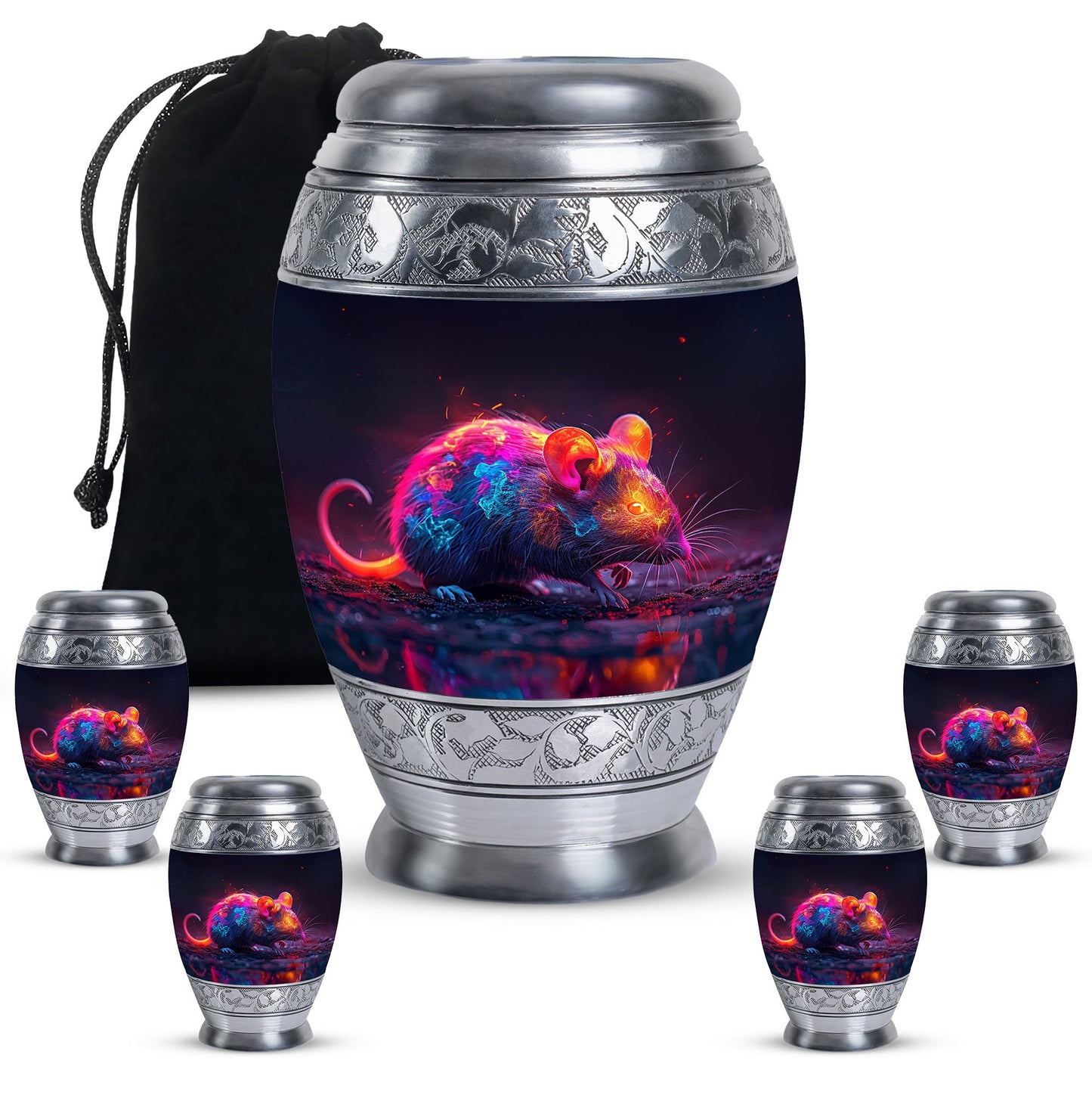 Colorful Personalized Keepsake Keepsake Urn for Human Ashes - Yatskia