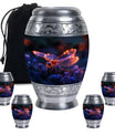 Cosmos Dragonfly Memorial Urn - Dragonfly Cremation Urn For Men