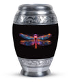 Starlit Dragonfly Urn For Women - Dragonfly Large Urn For Ashes