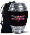 Starlit Dragonfly Urn For Women - Dragonfly Large Urn For Ashes